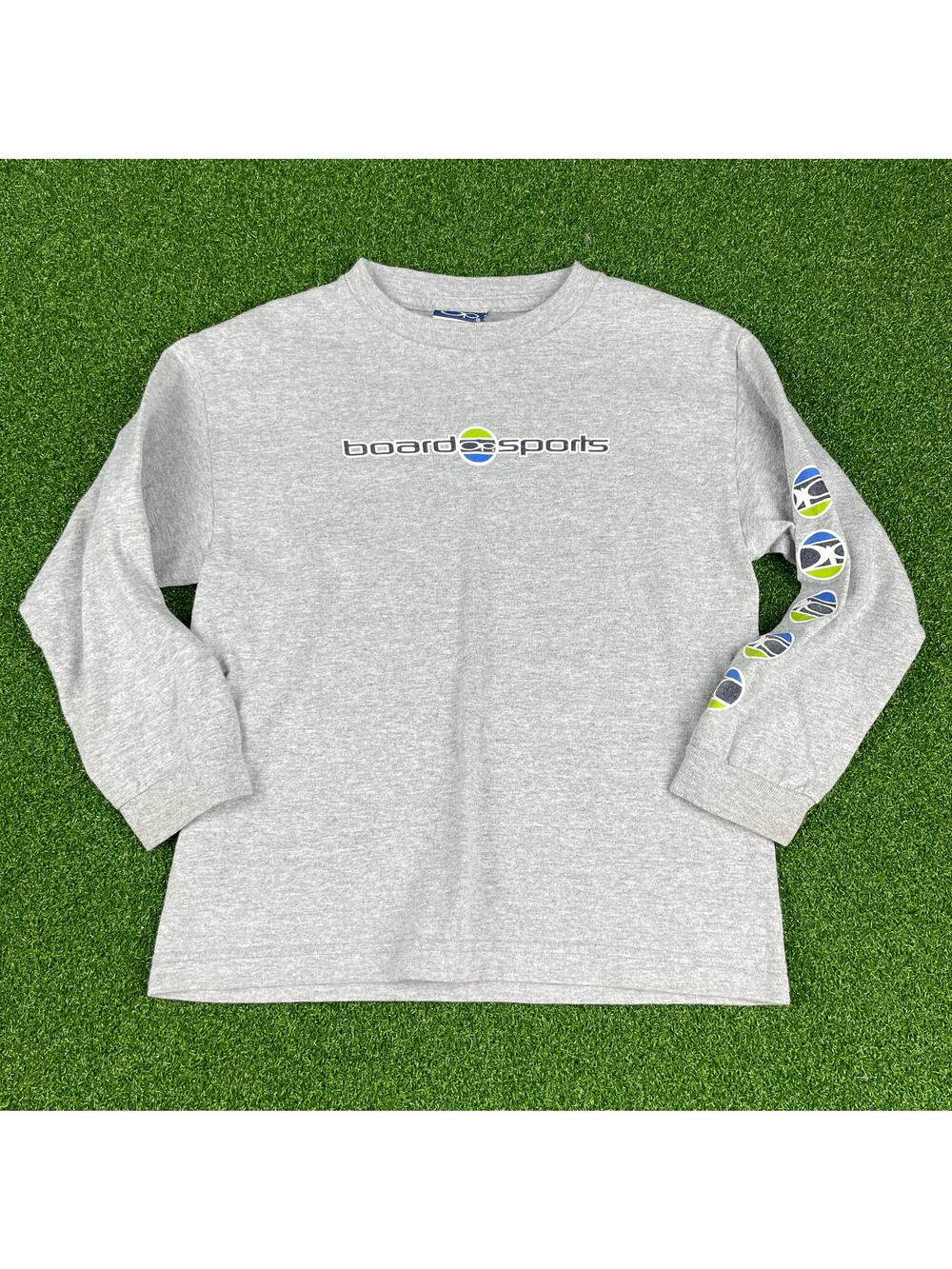 Y2K Ocean Pacific Boys Skater Board Sport Long Sleeve Graphic T Sz 6